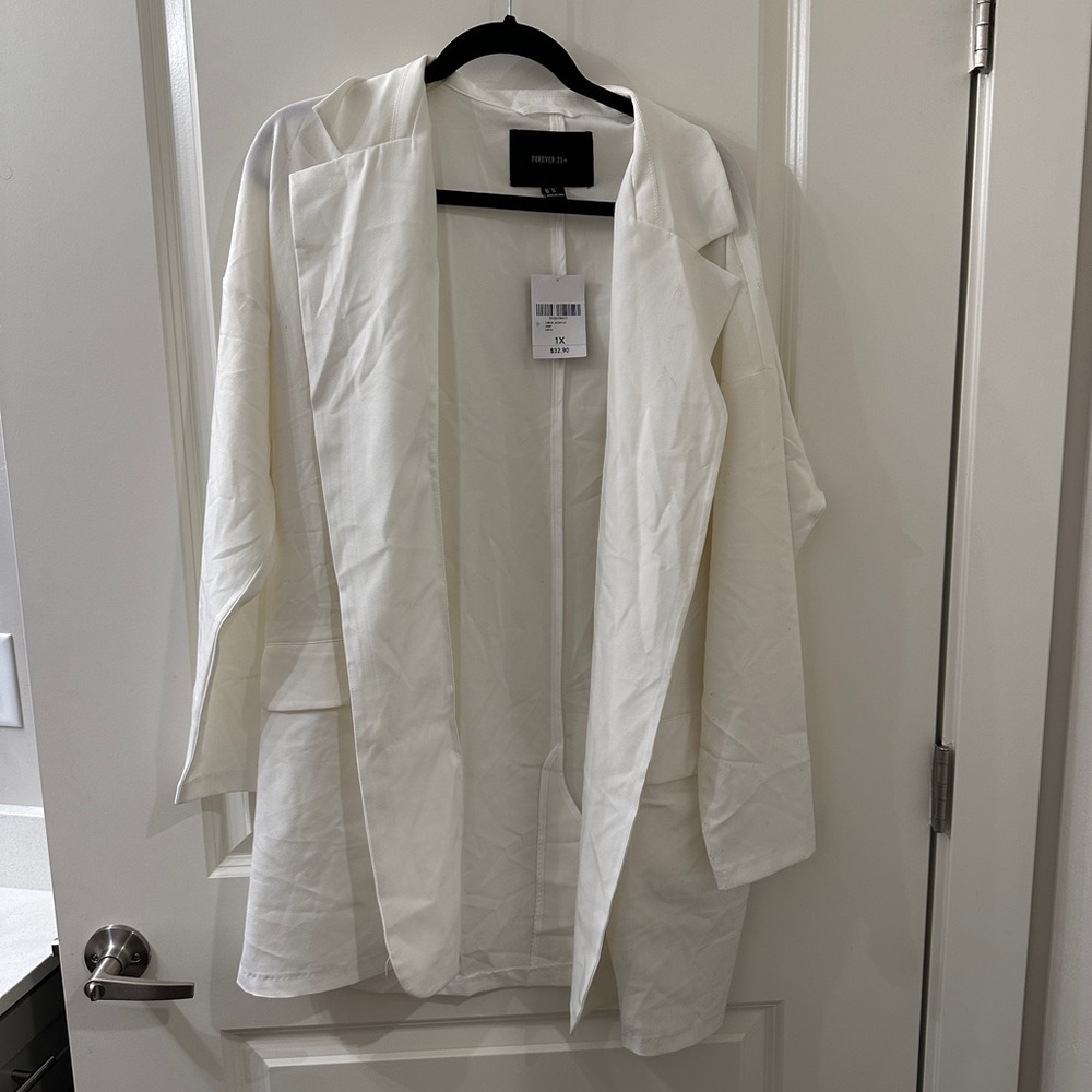 White blazer